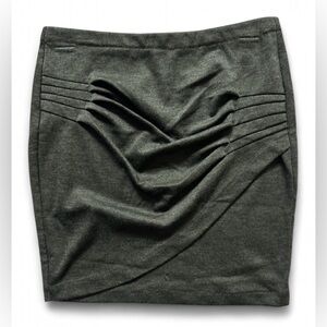 Element Gray Pencil Mini Skirt